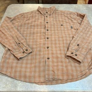 Men’s Woolrich button-down shirt, size large
